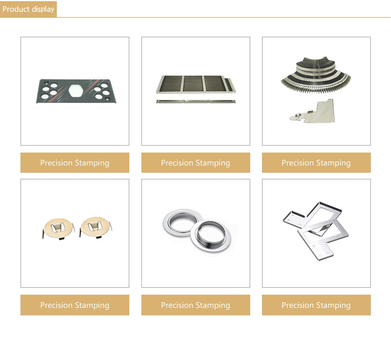 Metal stamping parts