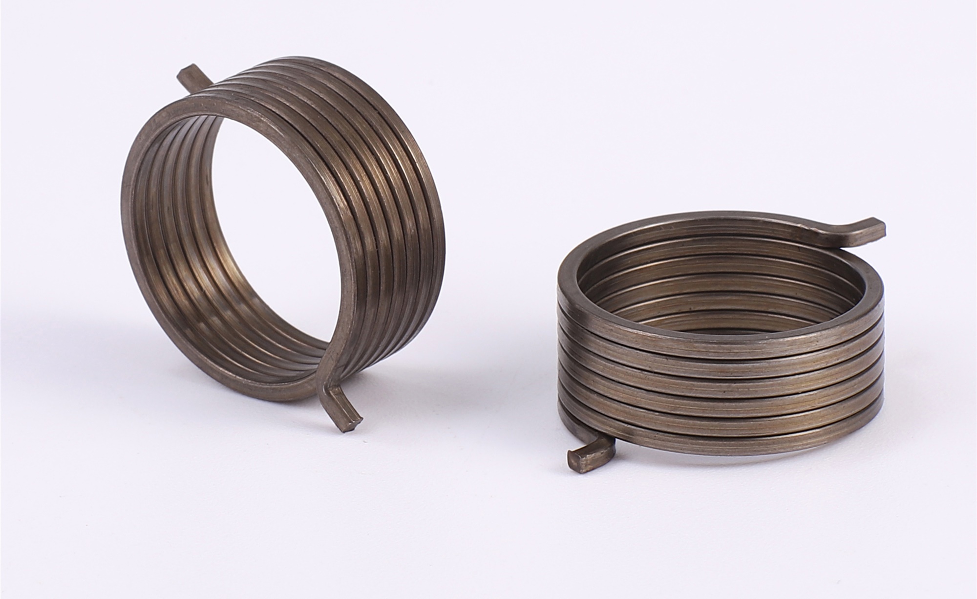 Flat wire springs precise extension spring torsion spring