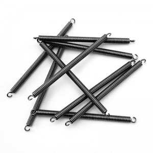 Custom steel extension springs with required different loops
