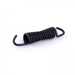 Custom steel extension springs with required different loops