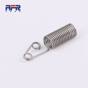 Custom steel extension springs with required different loops