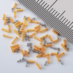 Custom precision compression springs with secondary machining