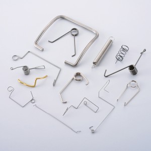 Custom steel aluminum wire form with different coating
